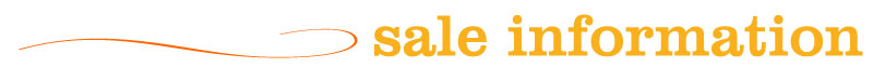 Sale Information